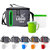 Soup & Sandwich Oval Cooler Lunch Set